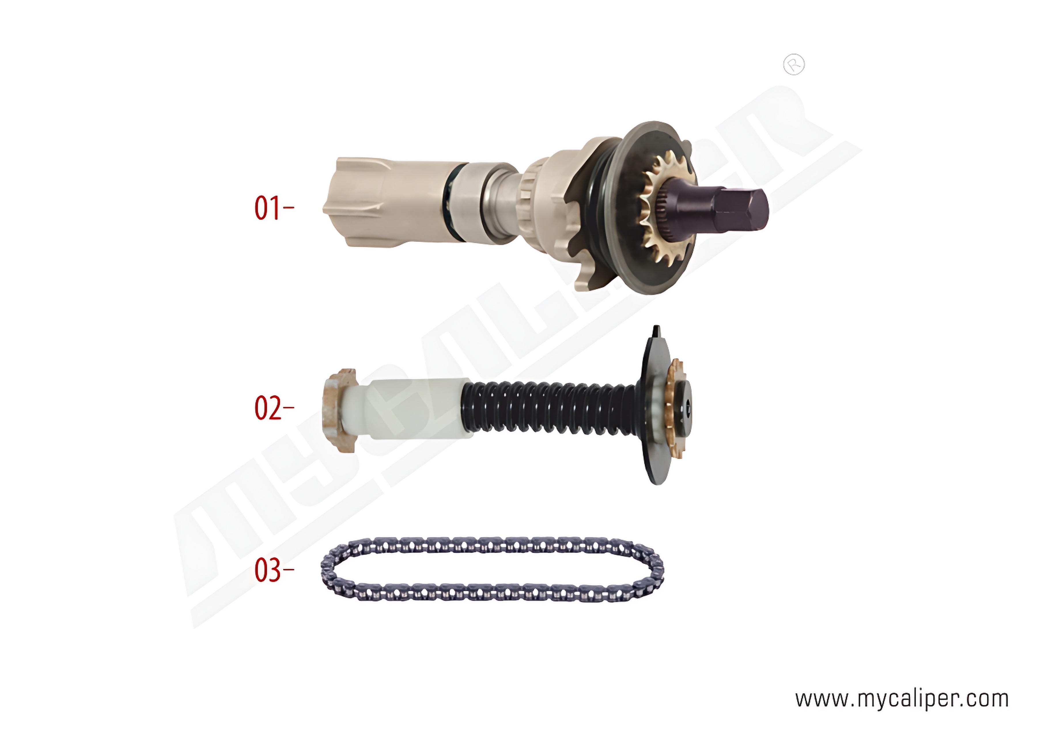 Caliper Adjusting Mechanism Kit