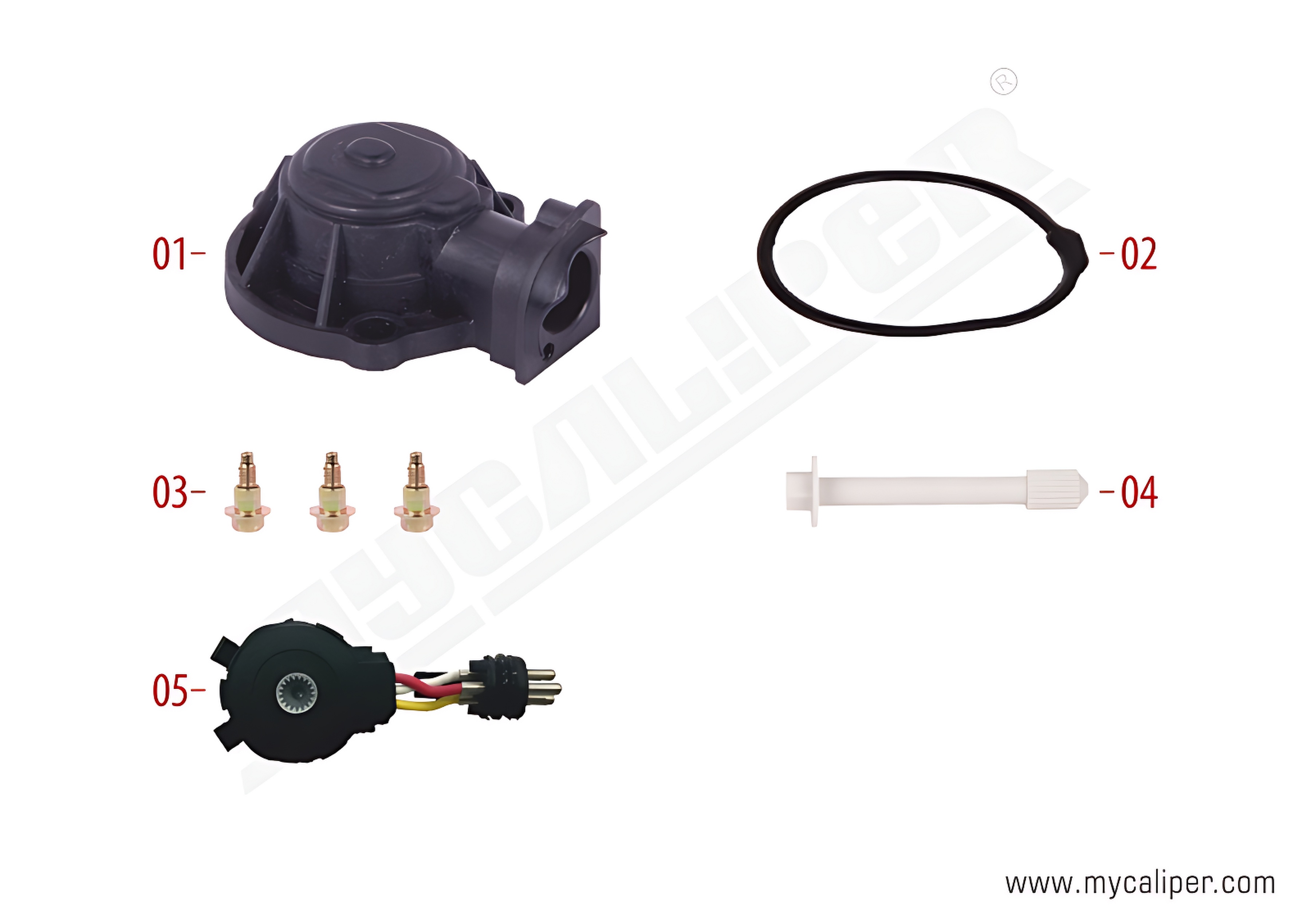 Caliper Sensor Cover (3 Cables Sensor - MAN)  